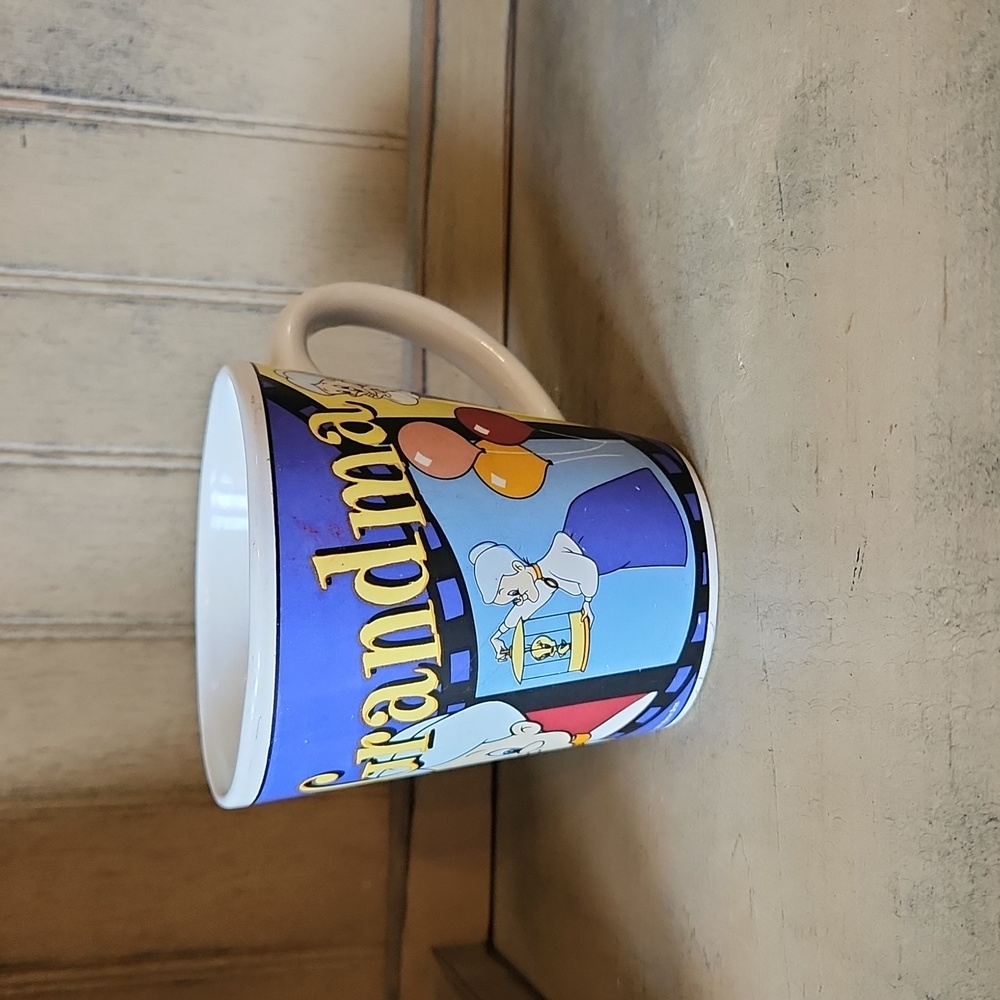 Vintage Warners Bros Grandma Mug with Tweety Bird